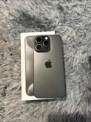 iPhone 15 Pro 128GB Đen FULLBOX BH APPLE 08/2025