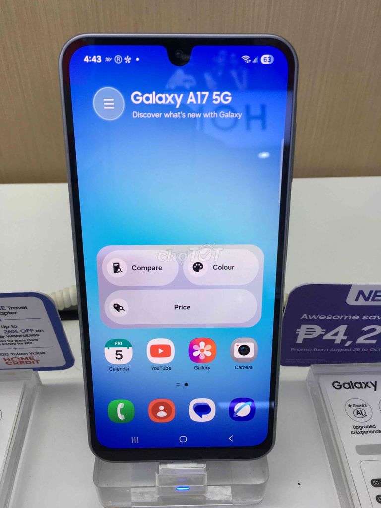 Samsung Galaxy A17 5G Xám. Mua bán Điện thoại tại Quận Bình Tân Tp Hồ Chí Minh được đăng bởi Luân Nguyễn hình 1
