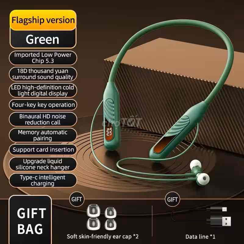 Tai nghe Bluetooth không dây BT8 – Tai nghe thể th. Mua bán Tivi, Âm thanh tại Quận Gò Vấp Tp Hồ Chí Minh được đăng bởi An  Nhiên hình 1