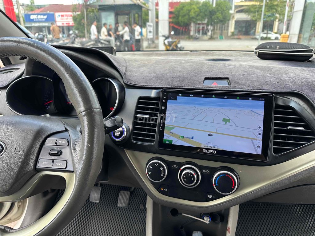 Kia Morning 2015 1.25 MT mua về chỉ việc chạy. Mua bán Ô tô tại Thành phố Uông Bí Quảng Ninh được đăng bởi Toàn Phương Computer hình 9