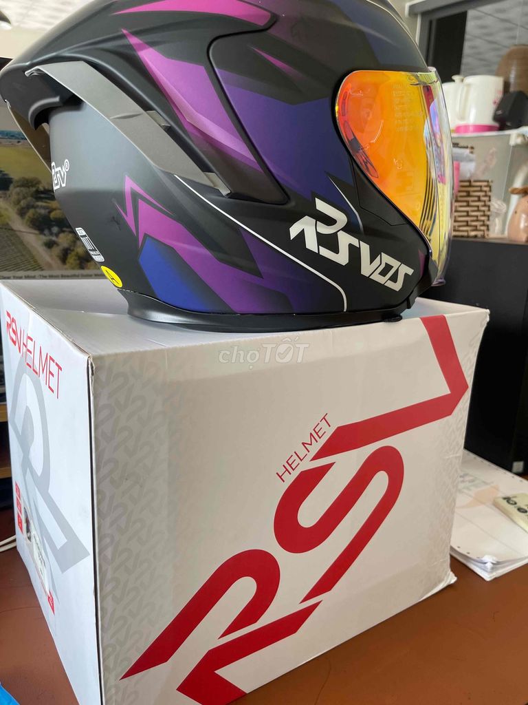 Mũ Bảo Hiểm 3/4 2 Kính RSV RO5 Helmet- mới 100%. Mua bán Phụ tùng xe tại Thành phố Đồng Xoài Bình Phước được đăng bởi Huyền Hoàng hình 2