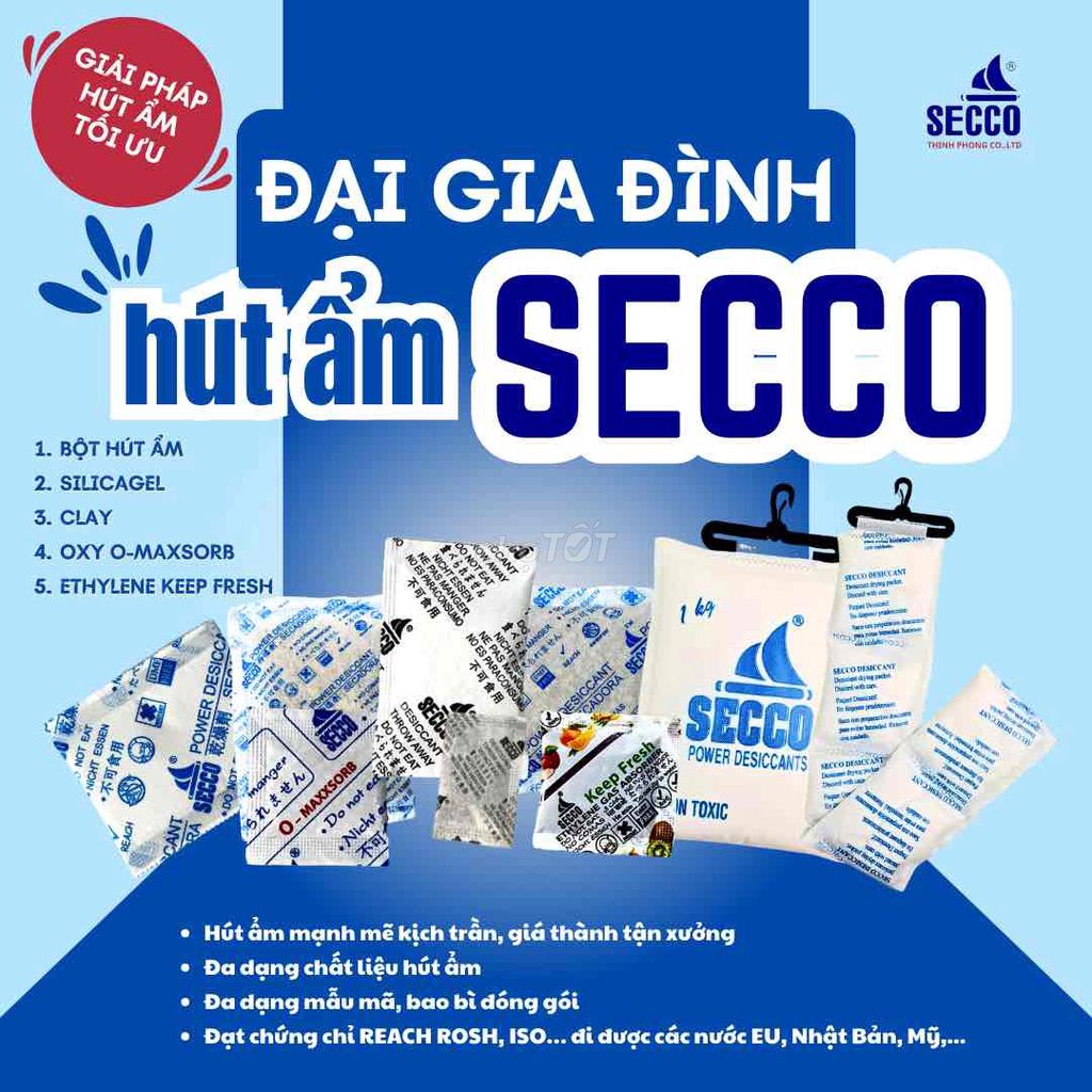 GÓI HÚT ẨM SECCO