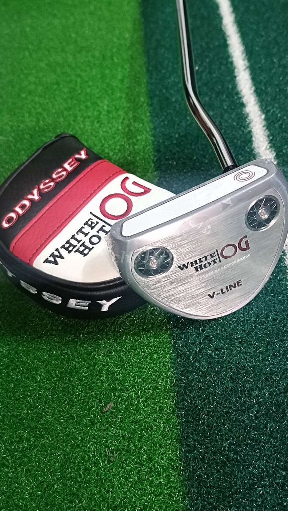 Gậy golf Putter Odyssey white hot OG newseal