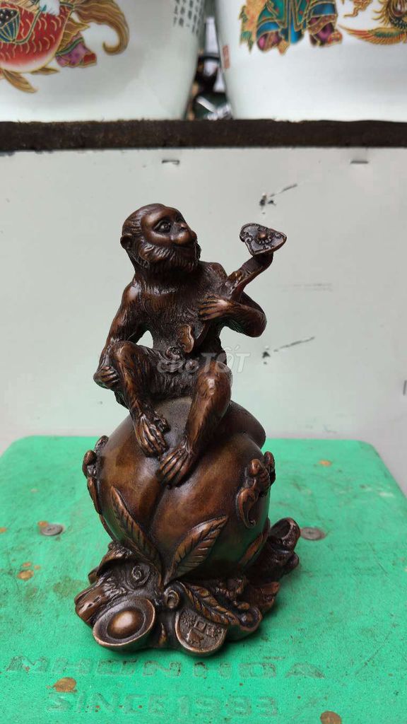 Tượng trang trí Đồng đỏ 17cm. Mua bán Đồ sưu tầm, đồ cổ tại Quận Hà Đông Hà Nội được đăng bởi Nguyễn Hoàng Trung  hình 1