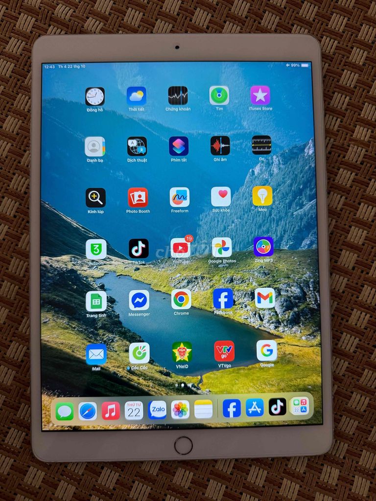 Apple iPad Pro 10.5 Bạc Có SIM. Mua bán Máy tính bảng tại Huyện Thống Nhất Đồng Nai được đăng bởi cường hình 1