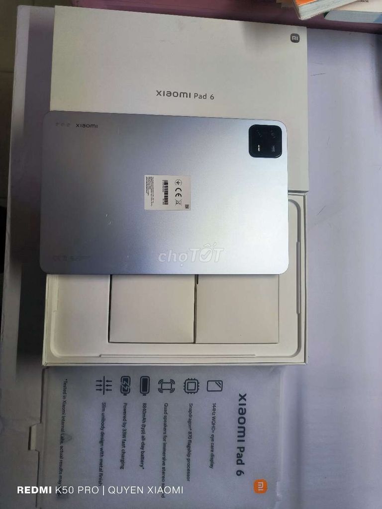Mi Pad 6 8.128 99% Fullbox Hãng VN. Mua bán Máy tính bảng tại Quận 10 Tp Hồ Chí Minh được đăng bởi A Quyền hình 1