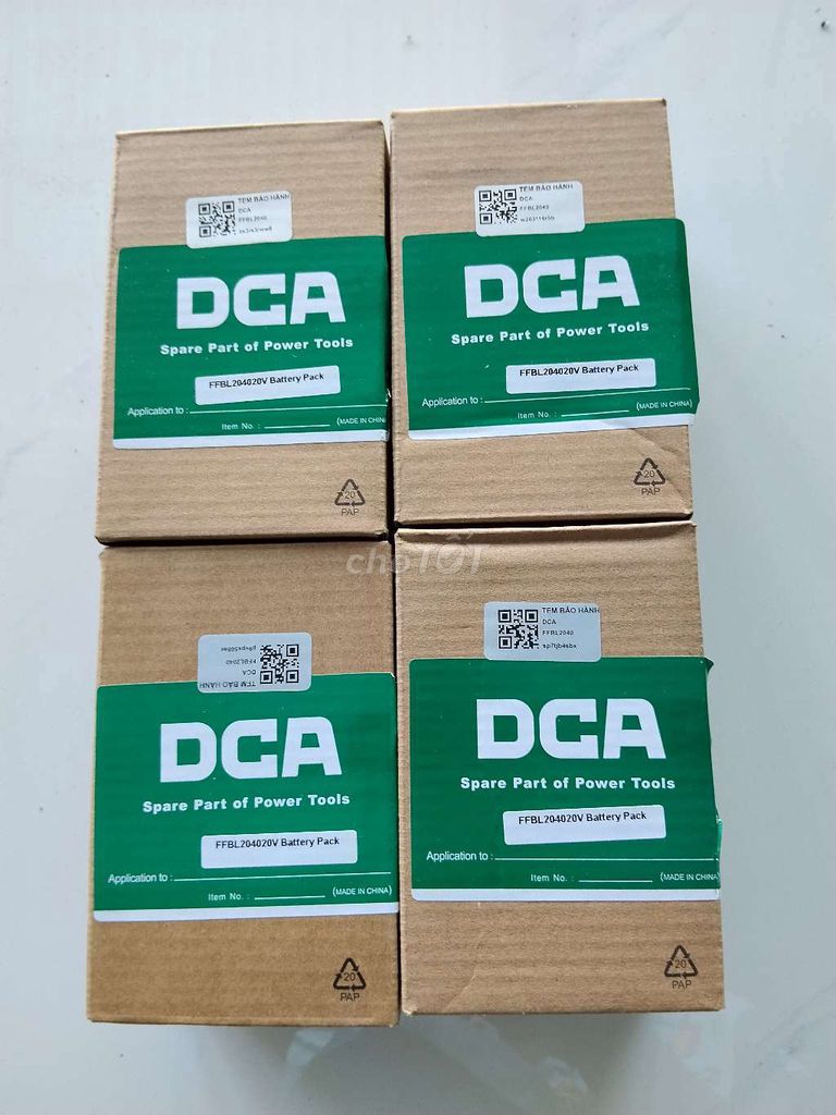 Pin DCA FFBL2040 4.0Ah Lithium-Ion Đen. Mua bán Phụ kiện (Màn hình, Chuột...) tại Quận Ô Môn Cần Thơ được đăng bởi Duy Nguyễn Ô Môn hình 1