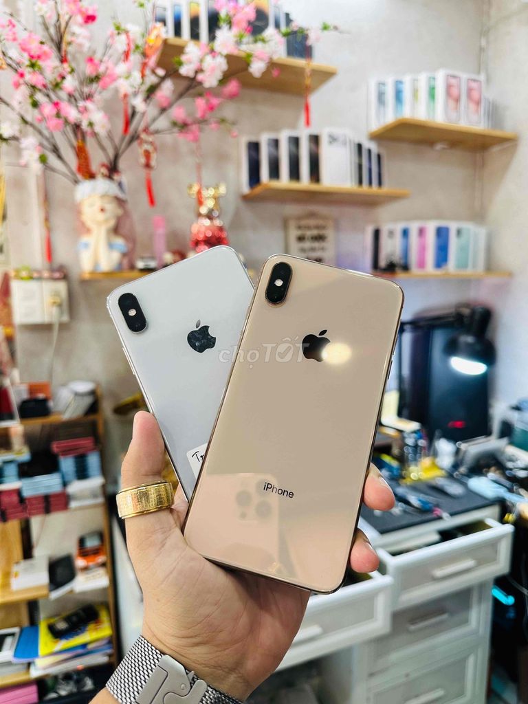 Apple iPhone XS Max 64GB Vàng đồng. Mua bán Điện thoại tại Thành phố Long Xuyên An Giang được đăng bởi Di Động Trung Black hình 1