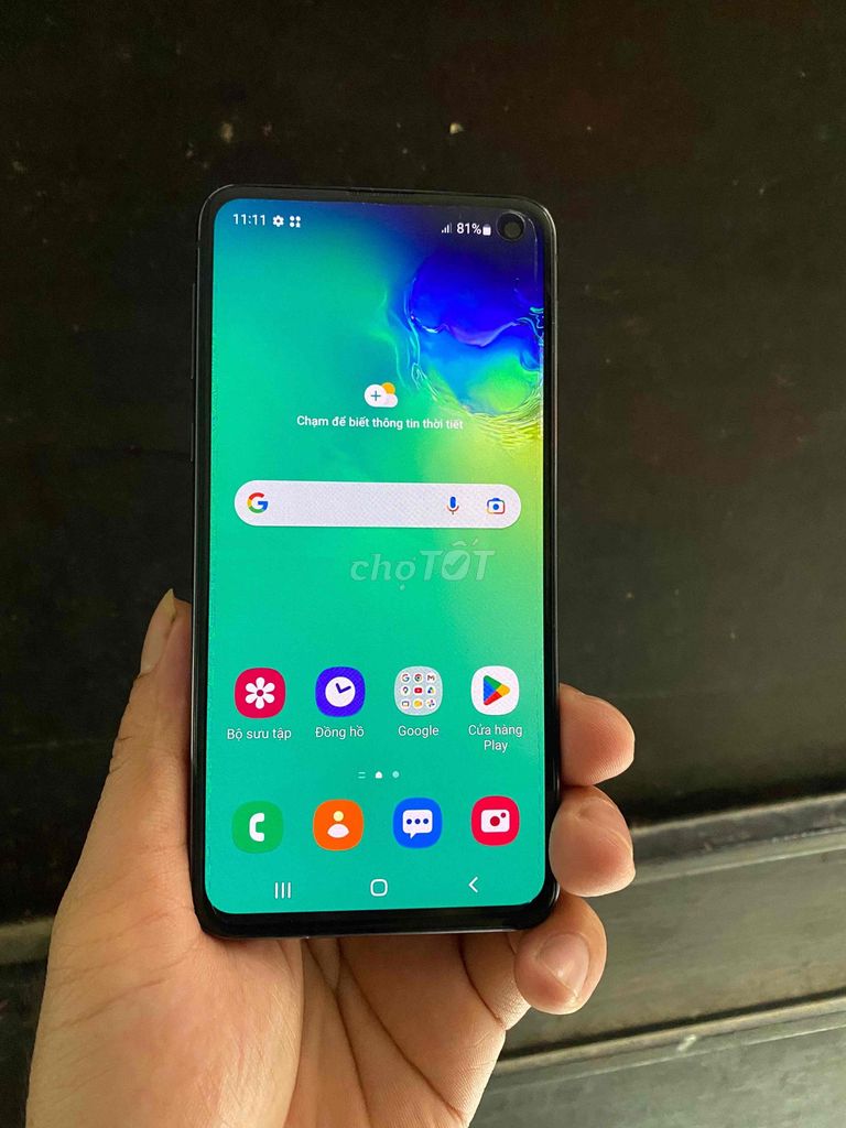 Samsung Galaxy S10e 6/128GB có giao lưu trao đổi. Mua bán Điện thoại tại Quận Liên Chiểu Đà Nẵng được đăng bởi Minh hình 1