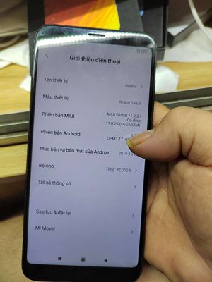 Xiaomi Mi 5 Plus 32GB Đen Đã Sử Dụng