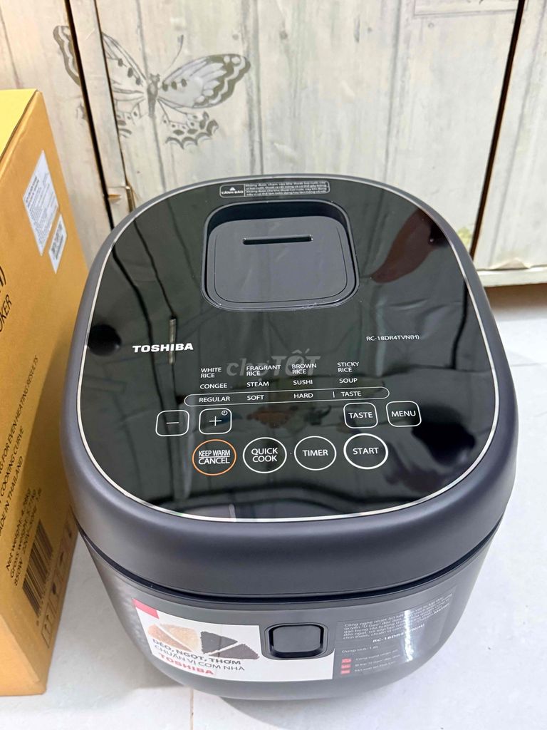 Nồi cơm điện tử Toshiba RC-18DR4(H). Mua bán Bếp, lò, đồ điện nhà bếp tại Thành phố Thủ Đức Tp Hồ Chí Minh được đăng bởi Khôi Minh hình 1