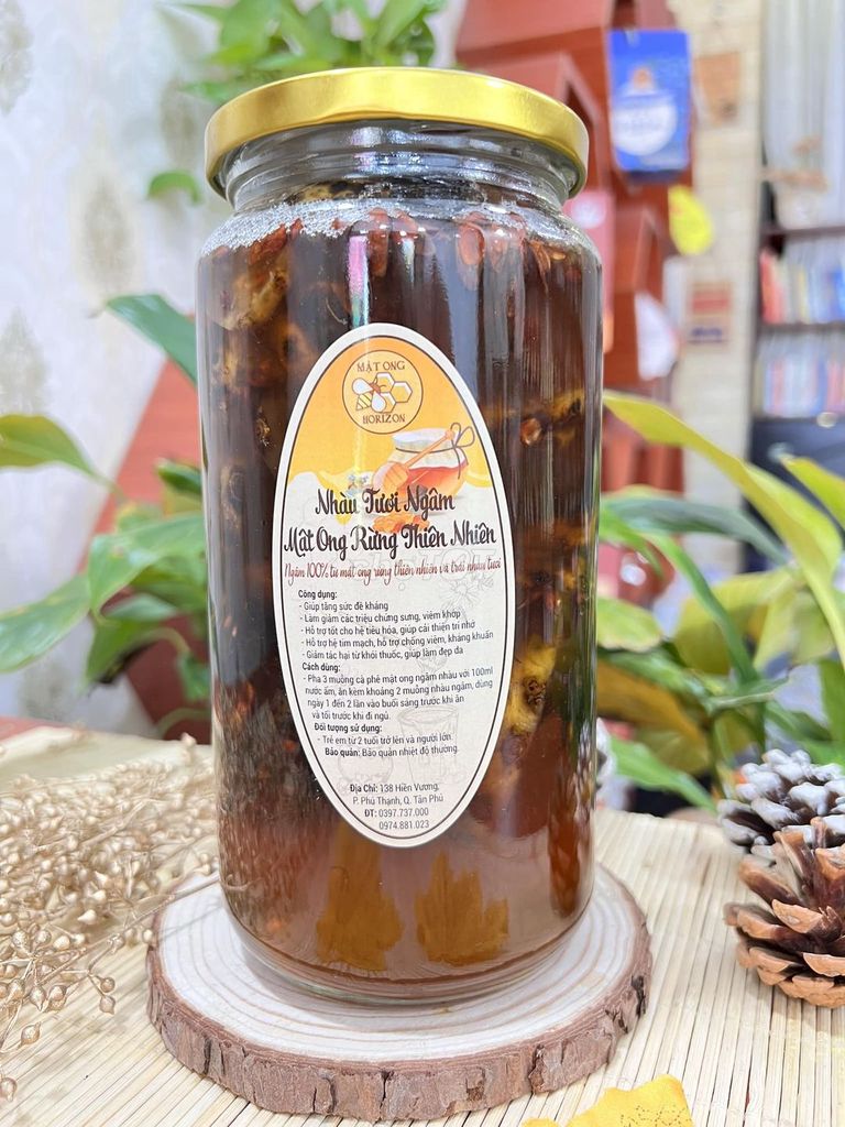 Nhàu tươi ngâm mật ong rừng nguyên chất. Mua bán Đồ ăn, thực phẩm và các loại khác tại Quận Tân Phú Tp Hồ Chí Minh được đăng bởi Nguyễn Thị Huyền hình 5