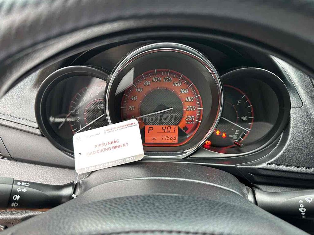 Toyota Yaris 2015 màu đỏ nhập thái xe zin chuẩn. Mua bán Ô tô tại Quận Gò Vấp Tp Hồ Chí Minh được đăng bởi Đại lý chính hãng xe qua sử dụng Toyota Sài Gòn hình 6