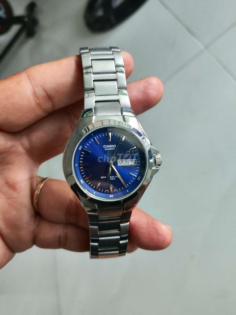 Đồng hồ Casio MTP-1335 Nam Bạc. Mua bán Đồng hồ tại Thành phố Phan Rang-Tháp Chàm Ninh Thuận được đăng bởi Trung Đồng Hồ Si Nhật  hình 1