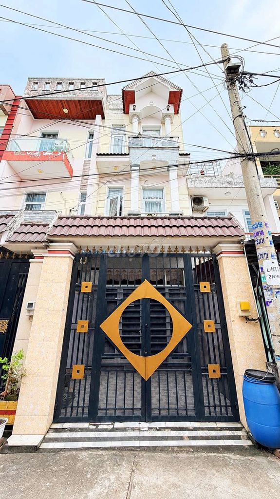 🥵 5.5 Tỷ, 79m², 3 Tầng, 4PN, NHÀ NGUYỄN THỊ TÚ,  HẺM Ô TÔ THÔNG