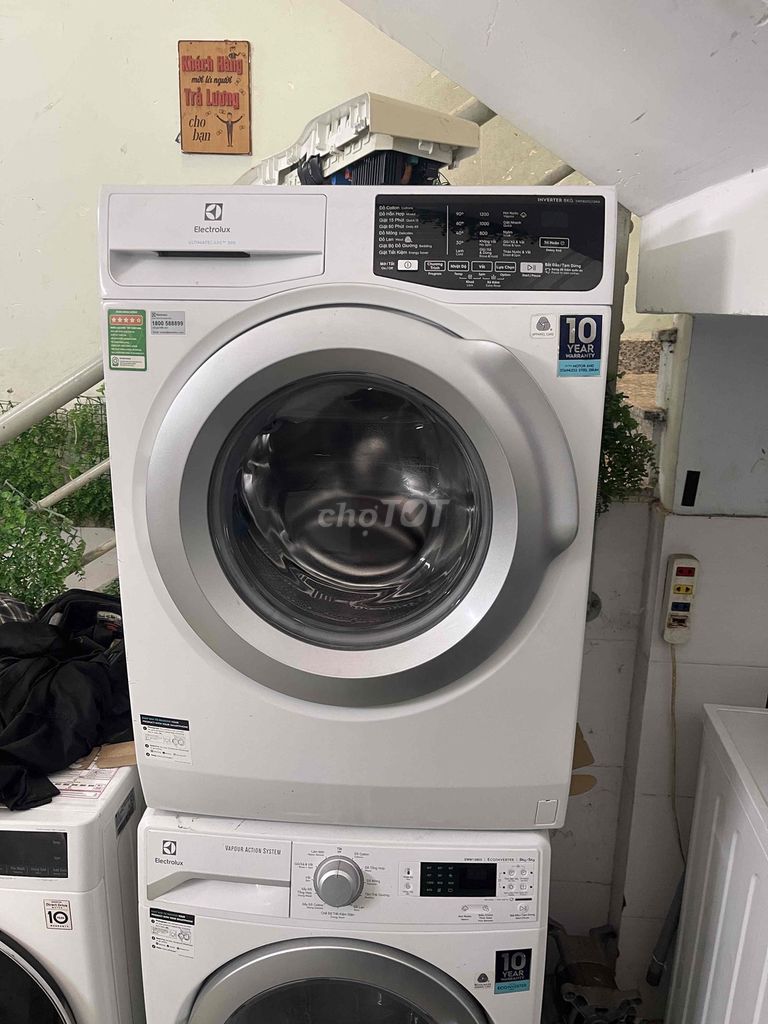 Thanh lý máy giặt Electrolux inverter 8kg có BH. Mua bán Máy giặt tại Quận 10 Tp Hồ Chí Minh được đăng bởi Quí Vũ Official hình 1