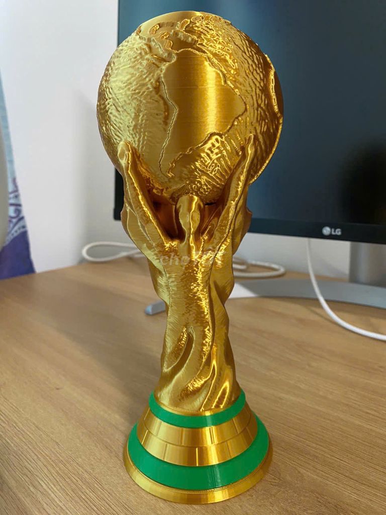 Mô hình FIFA World Cup Vàng Bóng Đẹp. Mua bán Sở thích khác tại Thành phố Buôn Ma Thuột Đắk Lắk được đăng bởi Nguyễn Tuấn hình 1