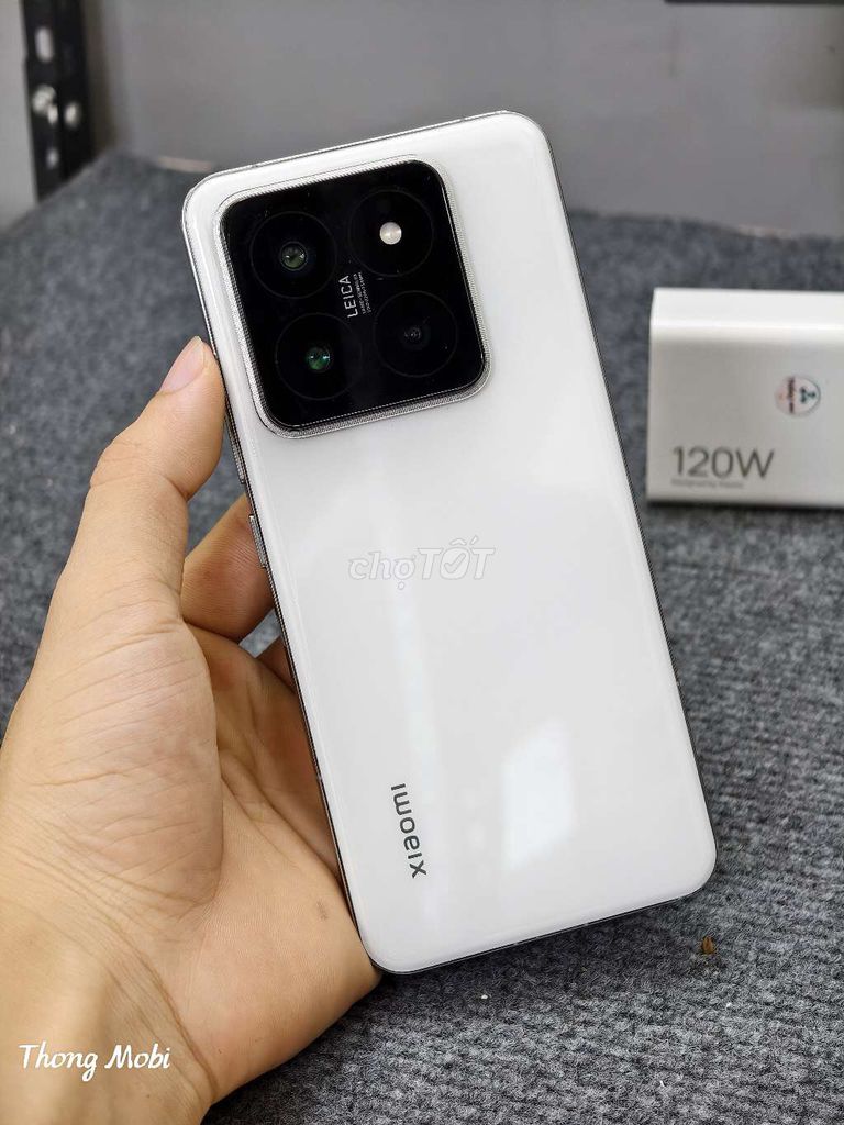 Xiaomi 14 Pro 12GB/256GB Trắng - Rom QT. Mua bán Điện thoại tại Quận Bắc Từ Liêm Hà Nội được đăng bởi Thống Mobi hình 1