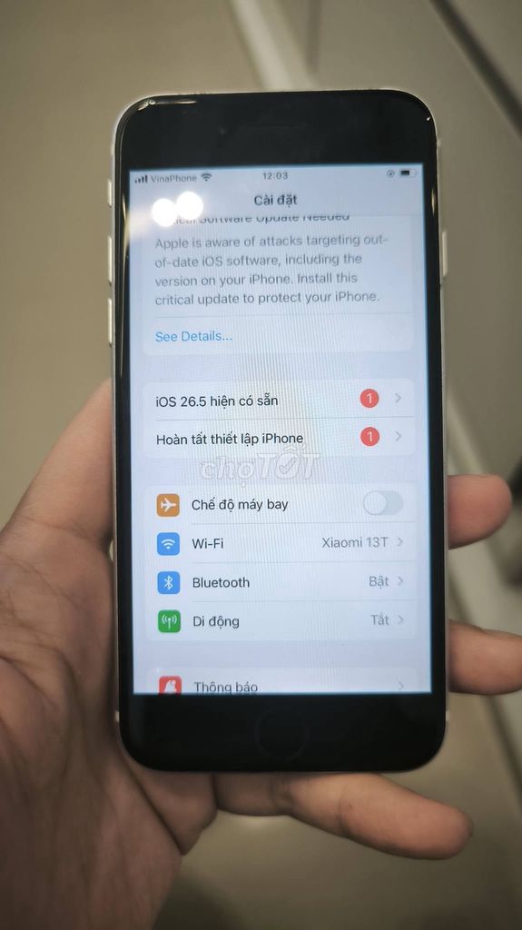 Apple iPhone SE 2020 64GB Trắng Đã sử dụng. Mua bán Điện thoại tại Quận Ba Đình Hà Nội được đăng bởi Đăng Hiếu hình 1