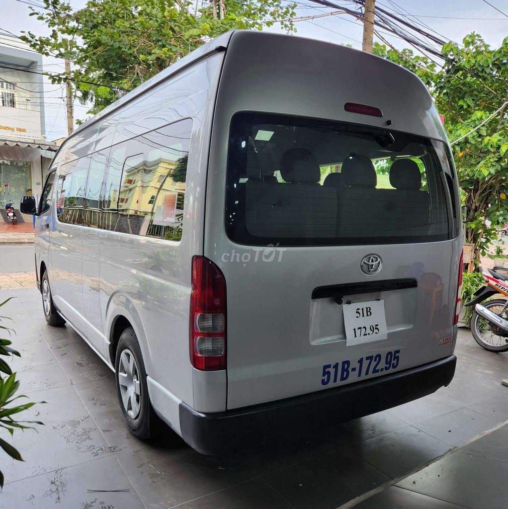 Toyota Hiace 16 chổ 2015 máy xăng zin đẹp. Mua bán Ô tô tại Huyện Bình Chánh Tp Hồ Chí Minh được đăng bởi TUẤN TRẦN hình 4
