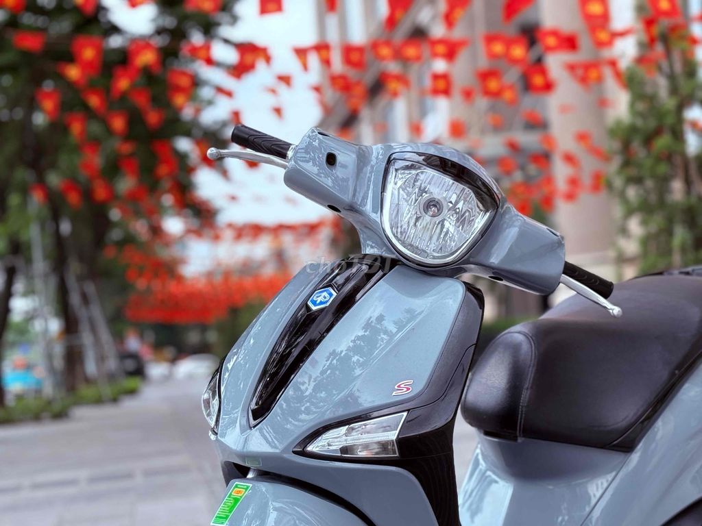 Liberty Abs máy iget đẹp & chất NGẤT xám xi măng. Mua bán Xe máy tại Quận Ba Đình Hà Nội được đăng bởi Xe Máy Nam Thi hình 7