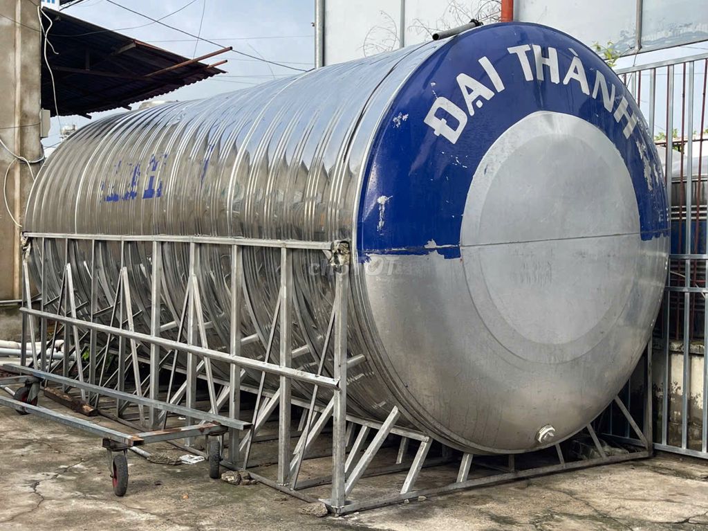 Bồn nước inox Đại Thành ngang 20.000L thanh lý . Mua bán Nội thất, đồ gia dụng khác tại Huyện Củ Chi Tp Hồ Chí Minh được đăng bởi BỒN NHỰA VÀ INOX hình 1