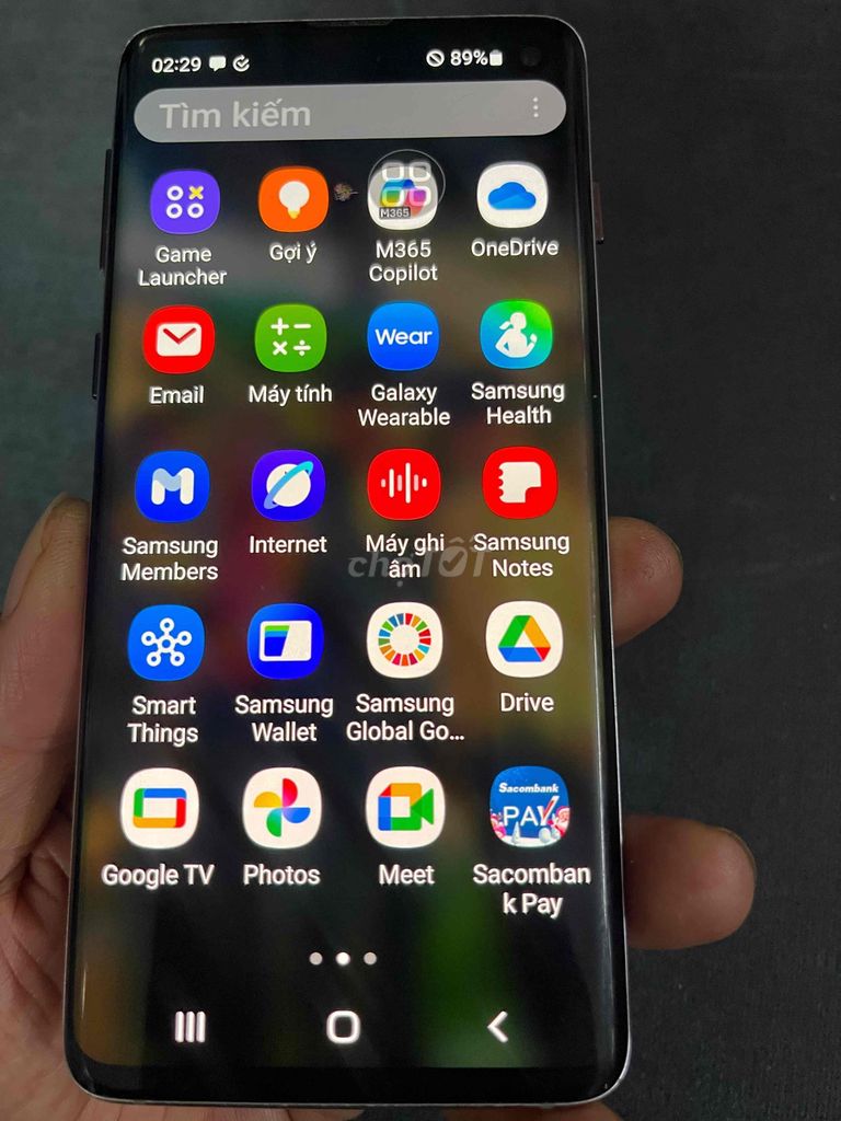 Samsung Galaxy S10 128GB Trắng 90% mới. Mua bán Điện thoại tại Quận 8 Tp Hồ Chí Minh được đăng bởi ngothanhdieungo hình 1