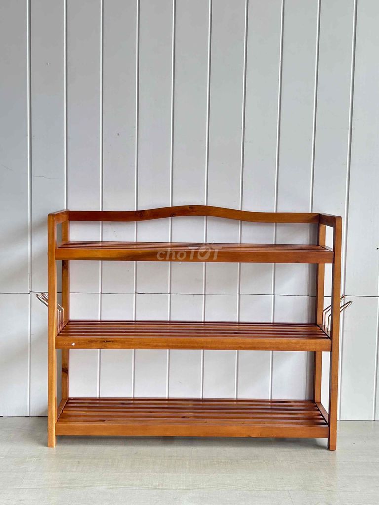 Kệ giày dép Outsunny Gỗ tự nhiên Nâu 3 tầng. Mua bán Tủ, kệ gia đình tại Thành phố Long Xuyên An Giang được đăng bởi Huy Nguyễn hình 1