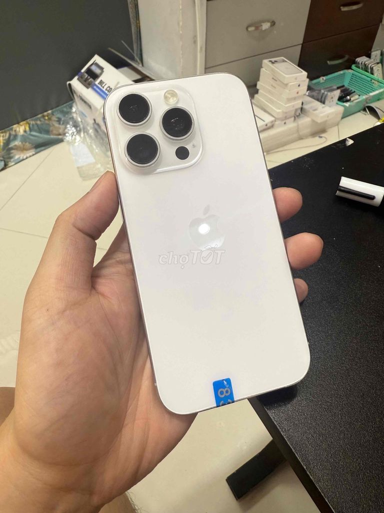 16pro 256gb Trắng CH (mã có sim) pin 93 zin all. Mua bán Điện thoại tại Quận 11 Tp Hồ Chí Minh được đăng bởi MT Store hình 1