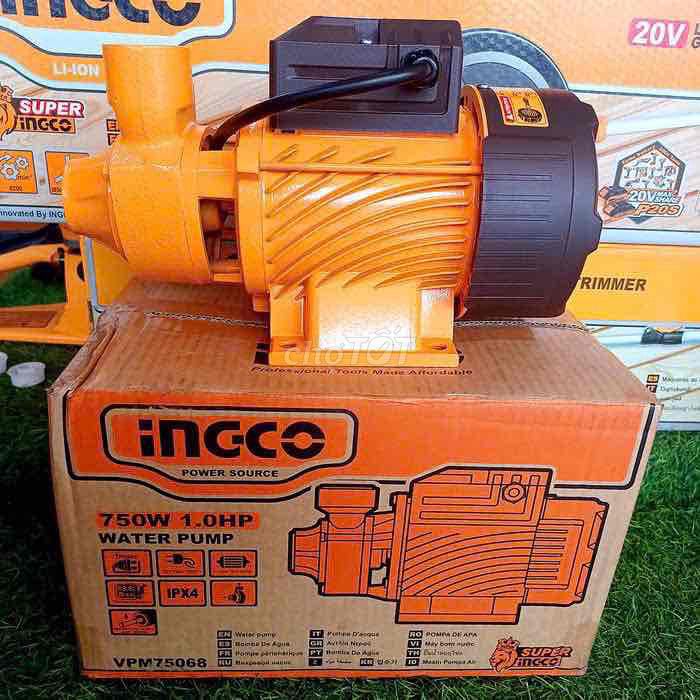 Máy bơm nước INGCO 750W Mới 100%. Mua bán Đồ chuyên dụng, Giống nuôi trồng tại Huyện Cờ Đỏ Cần Thơ được đăng bởi Đoàn Trí Thức hình 1