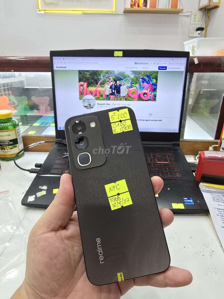 Realme C100 8GB 128GB . Mua bán Điện thoại tại Thành phố Long Xuyên An Giang được đăng bởi Facebook Cầm Đồ Thúy Vân hình 1