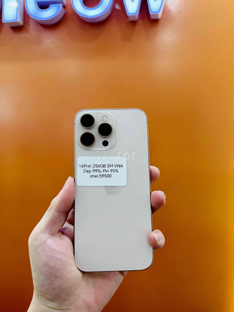 Apple iPhone 16 Pro Max 256GB Sa Mạc Like New. Mua bán Điện thoại tại Quận Cầu Giấy Hà Nội được đăng bởi Trọng Hoàng hình 1