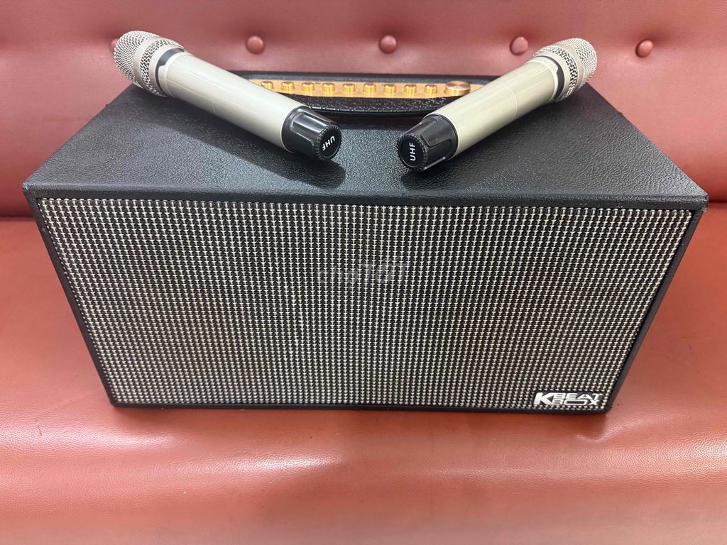 Loa karaoke ACNOS CS450 Đen UHF 2 micro. Mua bán Tivi, Âm thanh tại Quận Bình Tân Tp Hồ Chí Minh được đăng bởi Nguyễn Dức Linh hình 1