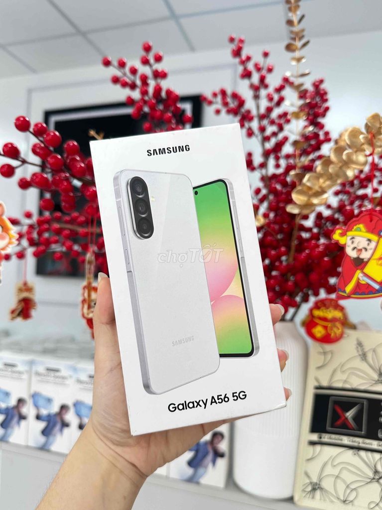 SAMSUNG GALAXY A56 8/128GB NEWSEAL TRẮNG CỰC ĐẸP. Mua bán Điện thoại tại Huyện Trảng Bom Đồng Nai được đăng bởi X Mobile Trảng Bom hình 1