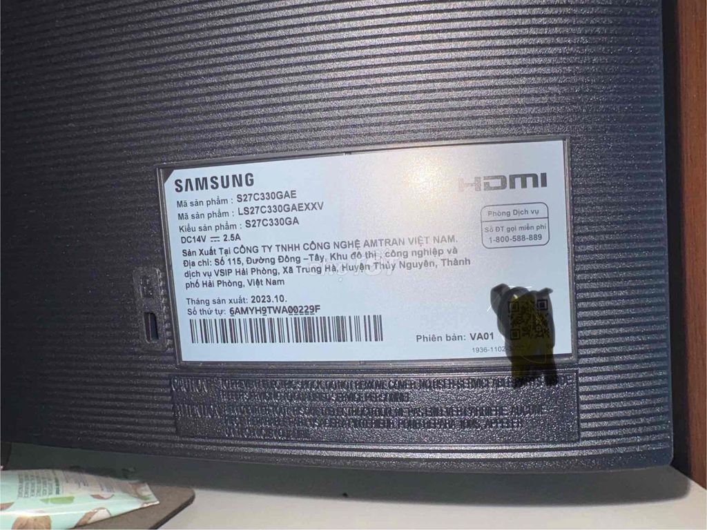 Màn hình Samsung S27C330GAE 27 inch 100Hz Đen 2023. Mua bán Phụ kiện (Màn hình, Chuột...) tại Quận Đống Đa Hà Nội được đăng bởi nam hình 1