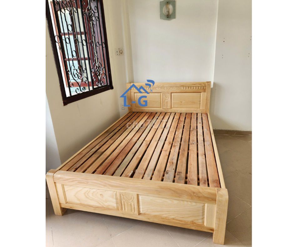 GIƯỜNG GỖ SỒI~GIƯỜNG GỖ SỒI%%GIƯỜNG GỖ SỒI##GIƯỜNG. Mua bán Giường, chăn ga gối nệm tại Thành phố Thủ Đức Tp Hồ Chí Minh được đăng bởi Lâm Gia Home hình 1