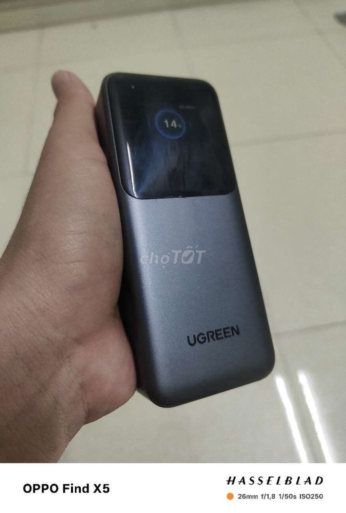 Sạc dự phòng UGREEN PB721. Mua bán Phụ kiện (Màn hình, Chuột...) tại Huyện Quế Võ Bắc Ninh được đăng bởi Trần Danh Tiến Đạt hình 1