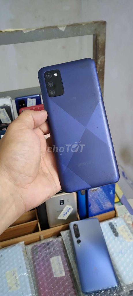 Samsung A02S, 2sim, pin 5000. Mua bán Điện thoại tại Quận Gò Vấp Tp Hồ Chí Minh được đăng bởi A LONG   nhận thanh toán THẺ TÍN DỤNG hình 1