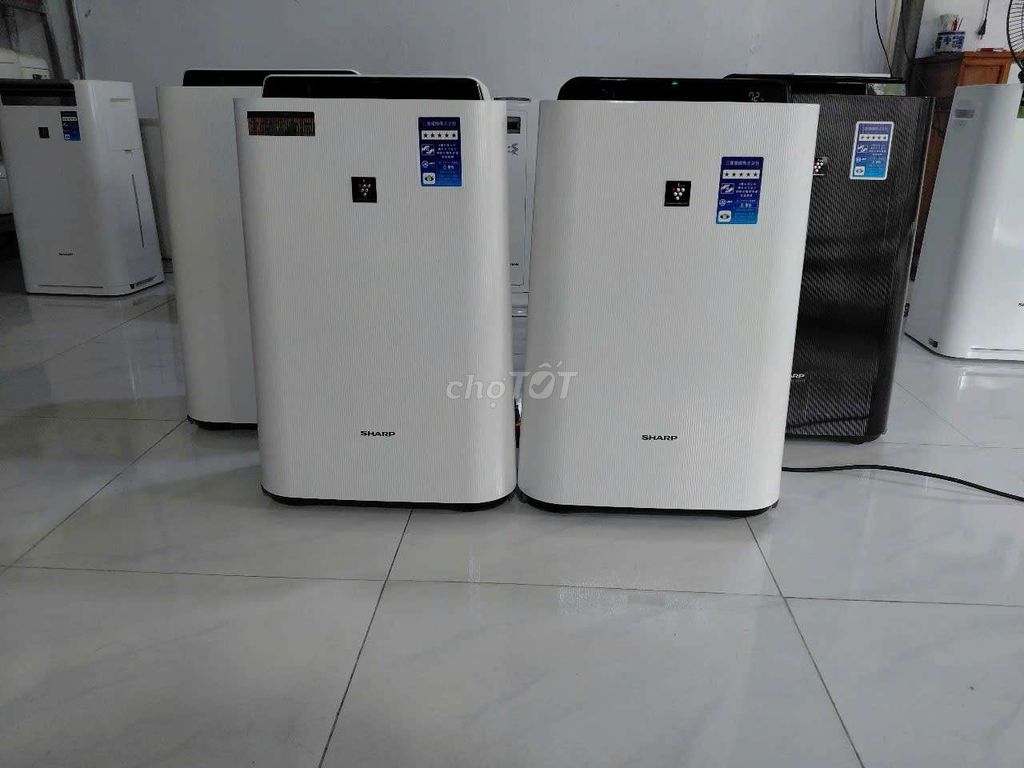 Máy lọc không khí Sharp Trắng Nhật Bản. Mua bán Máy lạnh, điều hoà tại Huyện Bình Chánh Tp Hồ Chí Minh được đăng bởi máy lọc khí bãi nhật  hình 1