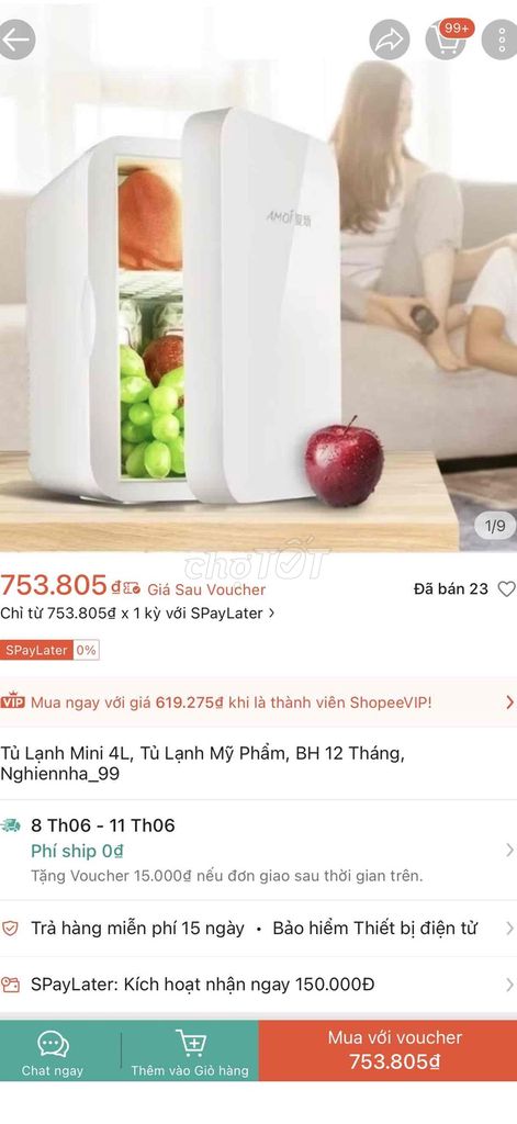 Tủ lạnh mini Amoi 4L Trắng. Mua bán Tủ lạnh tại Thành phố Quảng Ngãi Quảng Ngãi được đăng bởi Lê Thanh Phong hình 1