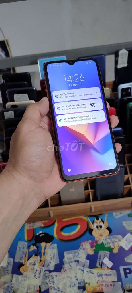 Xiaomi redmi 9T, ram 5gb, 64gb, pin 6000. Mua bán Điện thoại tại Quận Gò Vấp Tp Hồ Chí Minh được đăng bởi A LONG   nhận thanh toán THẺ TÍN DỤNG hình 2