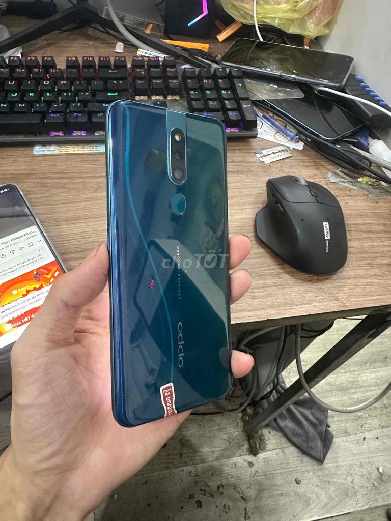 Oppo F11 Pro Xanh Đã sử dụng. Mua bán Điện thoại tại Quận Thanh Khê Đà Nẵng được đăng bởi Dương khánh alo 04HHT hình 1