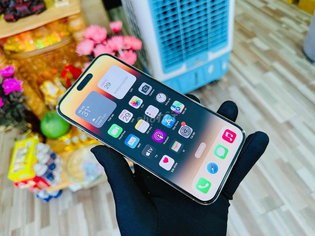 iPhone 14 Pro Max Gold Quốc Tế 99% rin Áp Trả Góp. Mua bán Điện thoại tại Quận Hải Châu Đà Nẵng được đăng bởi Hoàng Anh Tuấn hình 1