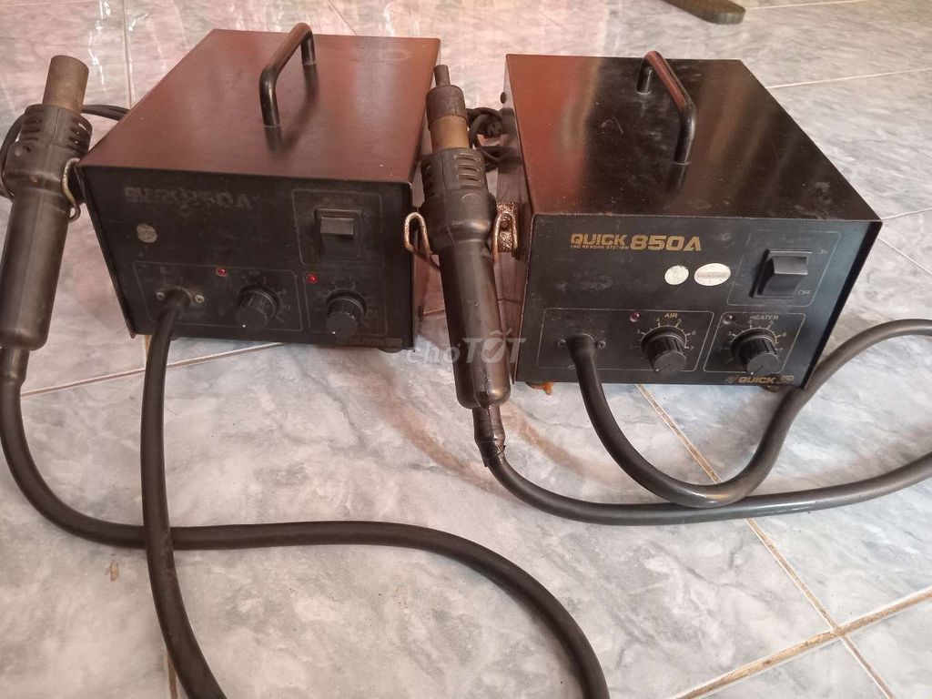 Máy hàn khò Quick 850A Đen. Mua bán Đồ chuyên dụng, Giống nuôi trồng tại Quận Bình Thạnh Tp Hồ Chí Minh được đăng bởi Hòa nguyễn hình 1