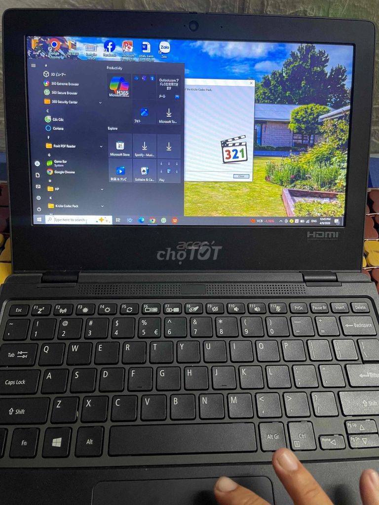 Laptop Acer 4GB/128GB Đen Dư dùng bán lại. Mua bán Laptop tại Quận Bình Tân Tp Hồ Chí Minh được đăng bởi PHẠM HOÀNG TÚ hình 1