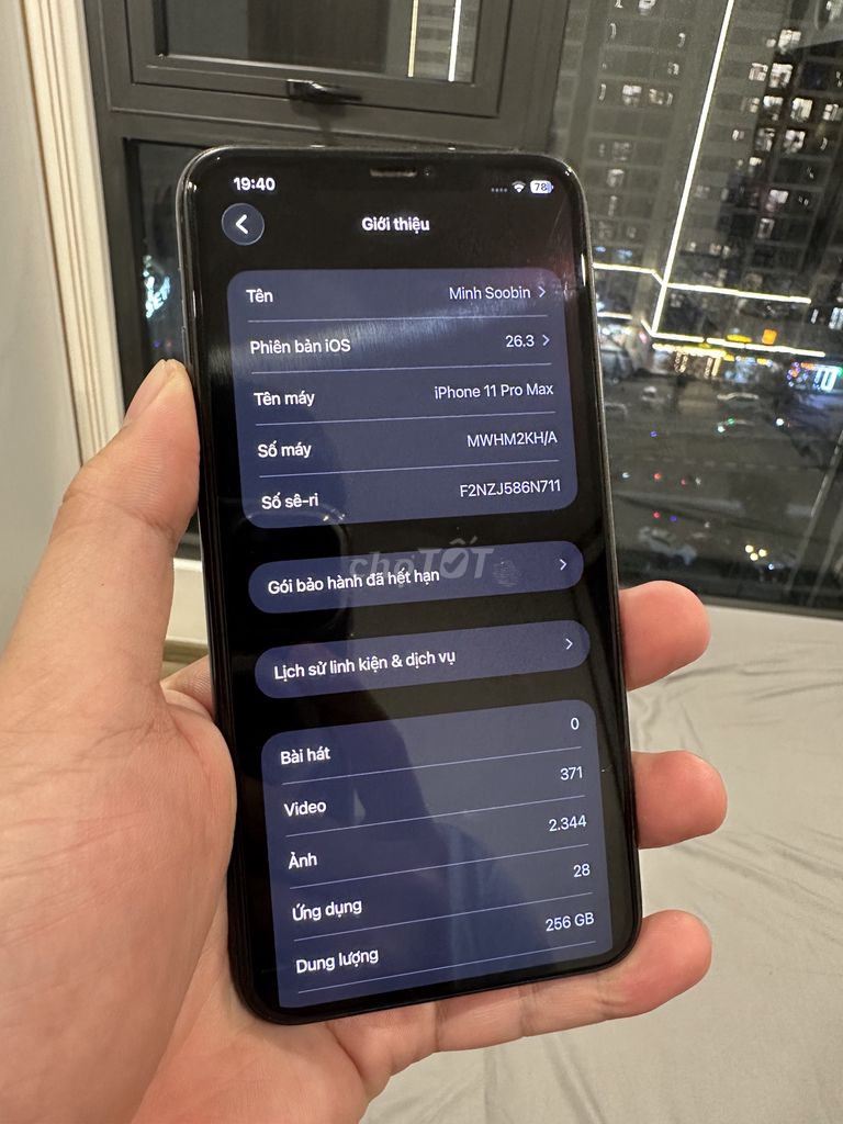 Apple iPhone 11 Pro Max 256GB Xanh. Mua bán Điện thoại tại Quận Nam Từ Liêm Hà Nội được đăng bởi Minh Nguyen MÁY TÍNH BÌNH DƯƠNG hình 1