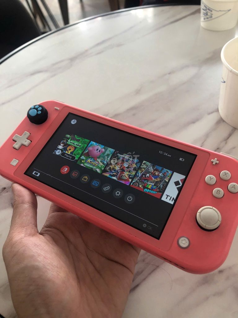 Nintendo Switch Lite Coral (Hack thẻ 128Gb)