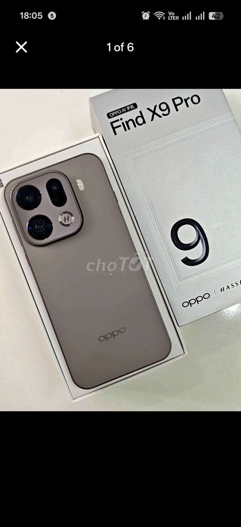 OPPO Find X9 Pro 512GB Xám. Mua bán Điện thoại tại Quận Hải Châu Đà Nẵng được đăng bởi Lucas Z hình 1