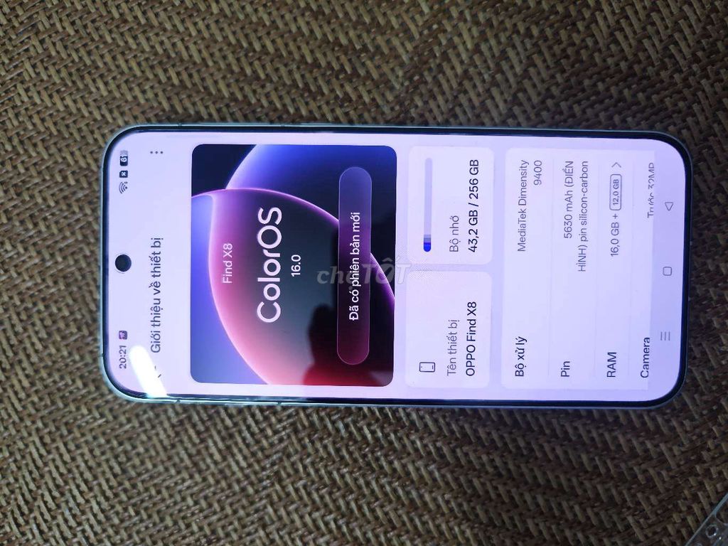 Oppo Find X8 Trắng 16GB/256GB Like new 99%. Mua bán Điện thoại tại Quận Tây Hồ Hà Nội được đăng bởi nam đinh hình 1