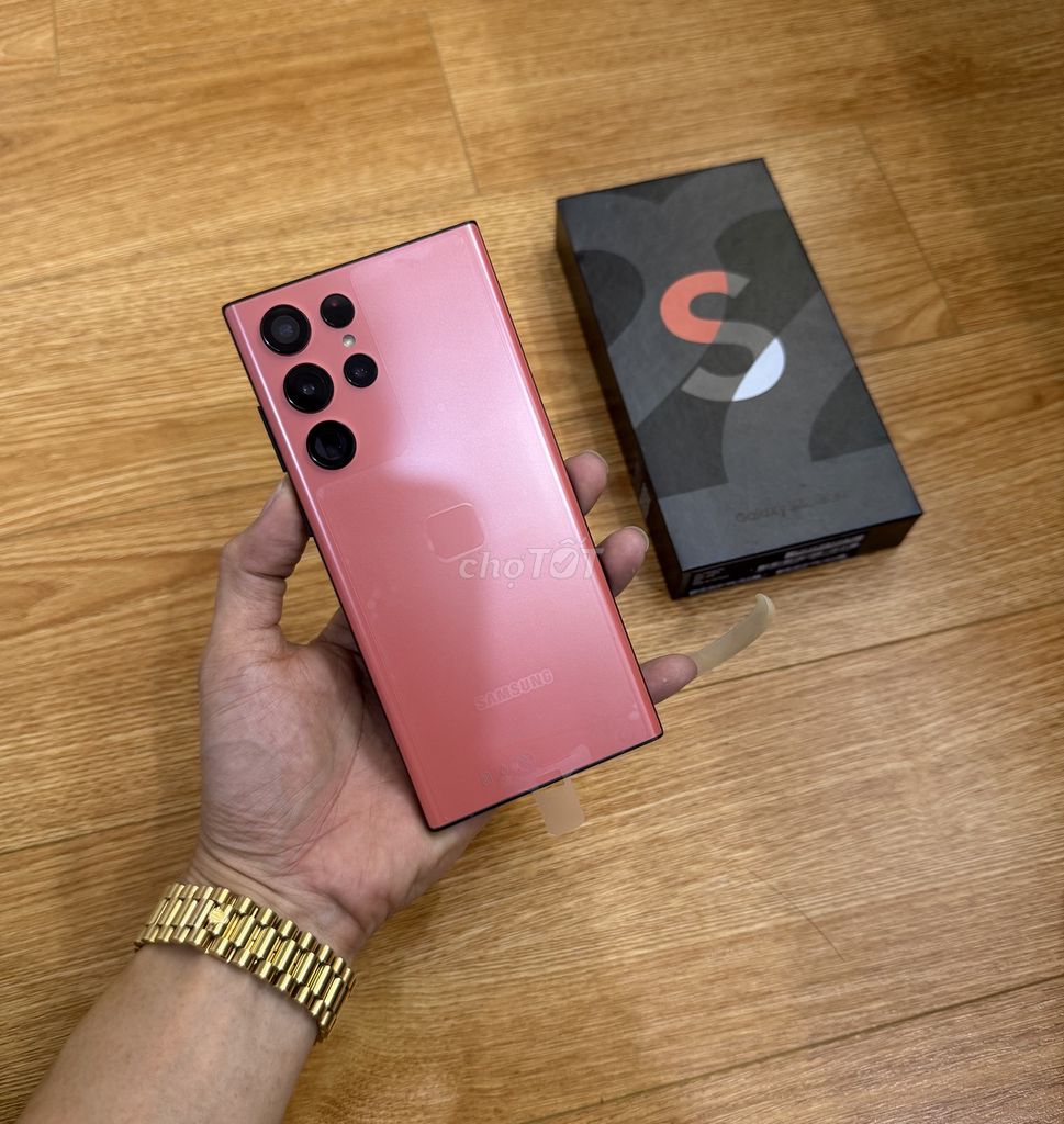 S22 Ultra New Seal màu độc quyền đỏ cam hiếm. Mua bán Điện thoại tại Quận Thanh Xuân Hà Nội được đăng bởi Vinh Râu Samsung hình 1